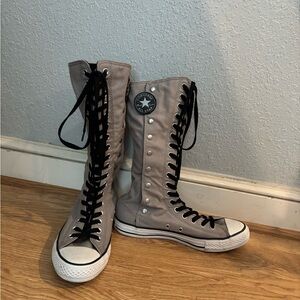 High-Top Lace-Up Women's Shoes